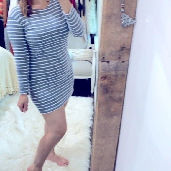 SAIL to Sable striped shirt dress size small - Picture 3 of 7